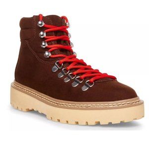 Girls Ankle Boots Madden Girl Kids 5 Brown Tipper Fx Suede Winter Hiker Shoes